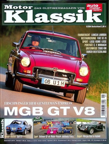 Deckblatt Motor Klassik (09/2004)